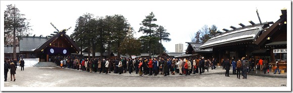 北海道神宮　初詣