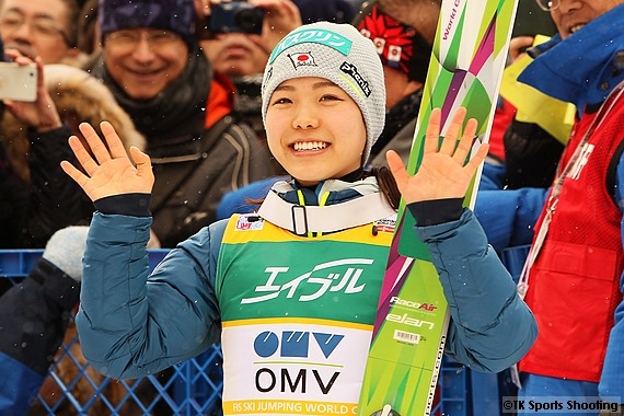 高梨沙羅が3連勝で今季4勝目 スキージャンプW杯女子・札幌大会: TK Sports Shooting