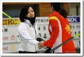 第８回札幌冬季アジア大会３日目 女子カーリング