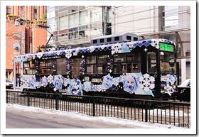 雪ミク電車2011