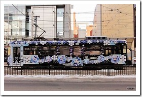 雪ミク電車2011