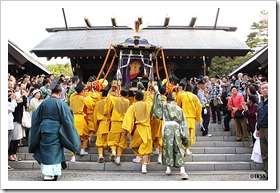 北海道神宮例祭　みこし渡御