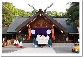 北海道神宮例祭　みこし渡御