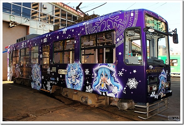 雪ミク電車2014