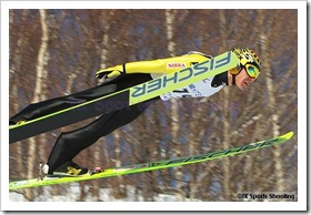 葛西紀明　第５１回ＮＨＫ杯ジャンプ大会 兼 第８８回全日本スキー選手権大会ラージヒル競技