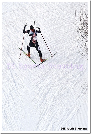 第81回宮様スキー大会国際競技会バイアスロン競技２日目