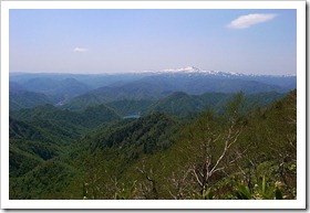 神威岳（983M）～烏帽子岳（1109.7M） 縦走