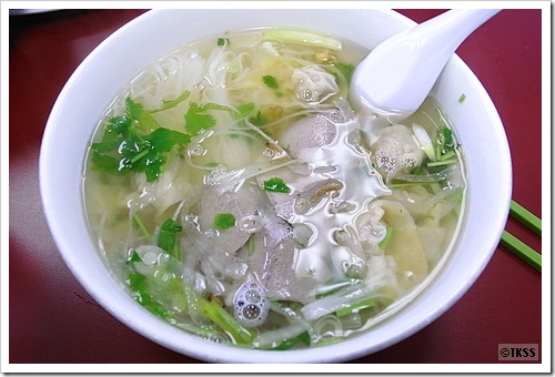 雲呑粉（Wonton w/Rice Noodle Soup）Phở Little SAIGON