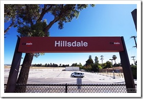Caltrain Hillsdale駅