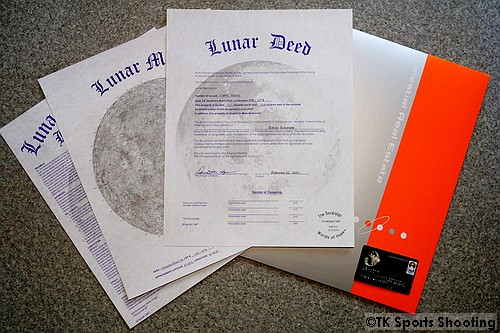 月の土地　権利書