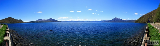 支笏湖パノラマ