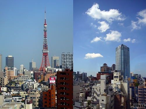 東京タワー＆六本木ヒルズ