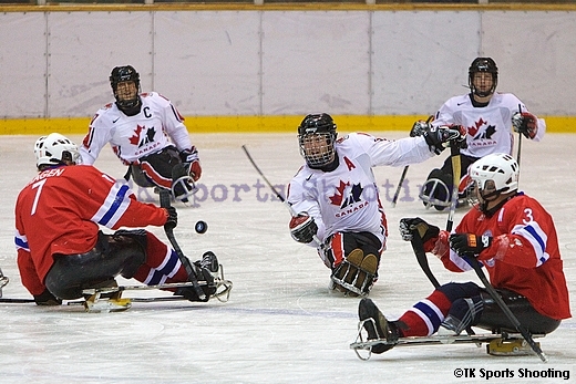 2008 ジャパンパラリンピック アイススレッジホッケー競技大会　決勝戦（カナダ vs ノルウェー）