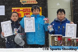 第29回スポーツショップ古内杯リュージュ競技大会小学生の部表彰