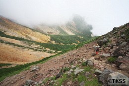 上ホロカメットク山登山