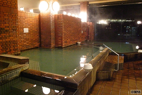 ホテル阿寒湖荘　５階展望大浴場