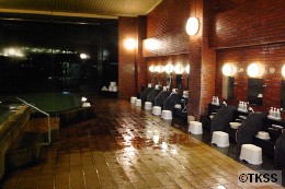 ホテル阿寒湖荘　５階展望大浴場