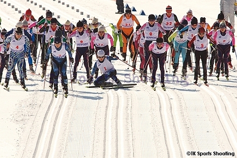 第86回全日本スキー選手権大会クロスカントリー競技最終日
