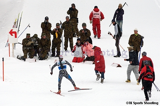 第80回宮様スキー大会国際競技会バイアスロン競技１日目