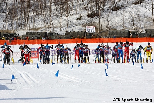 第78回宮様スキー大会国際競技会バイアスロン競技